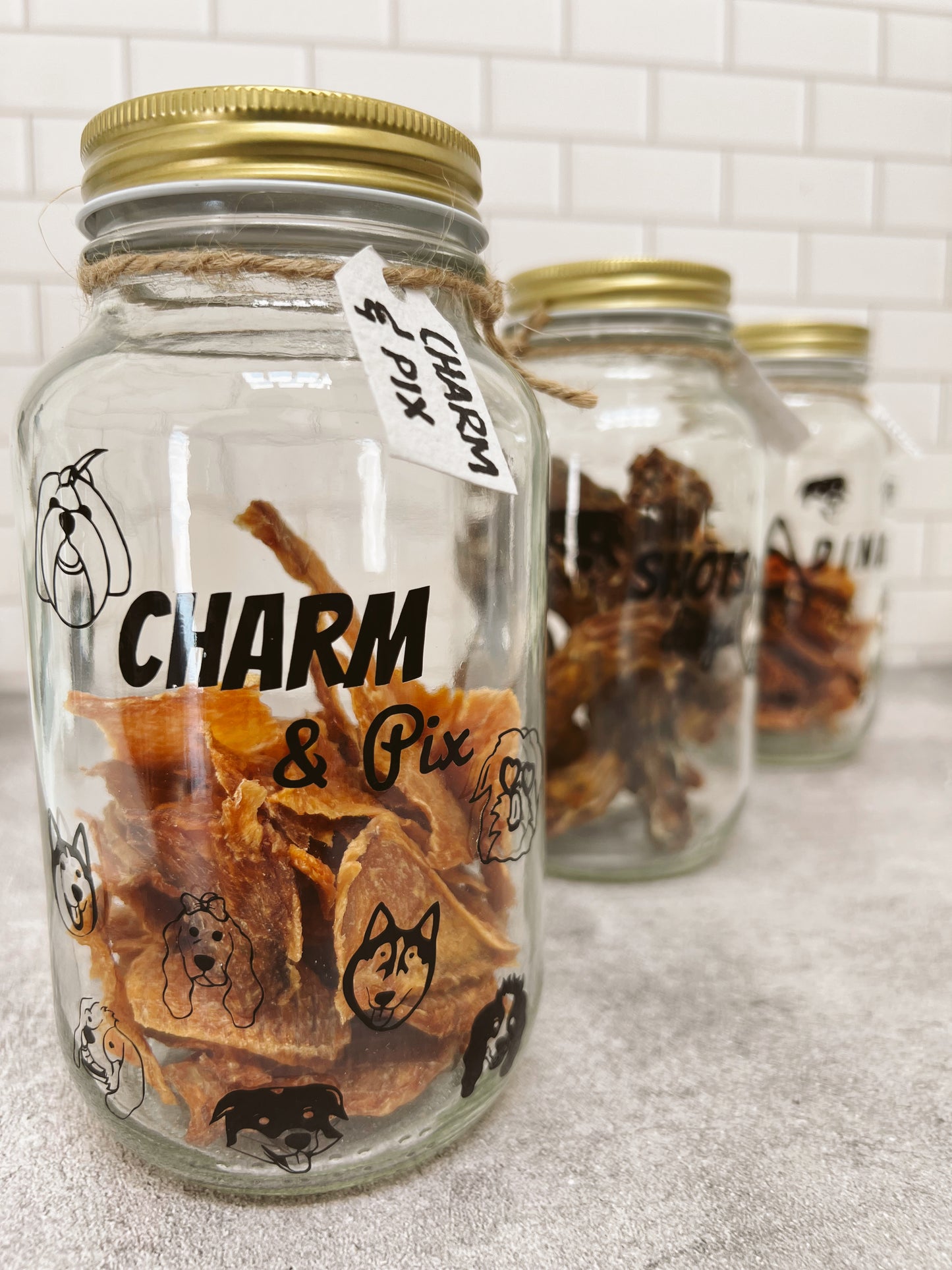Jar Personalizado con la carita de tu doggie